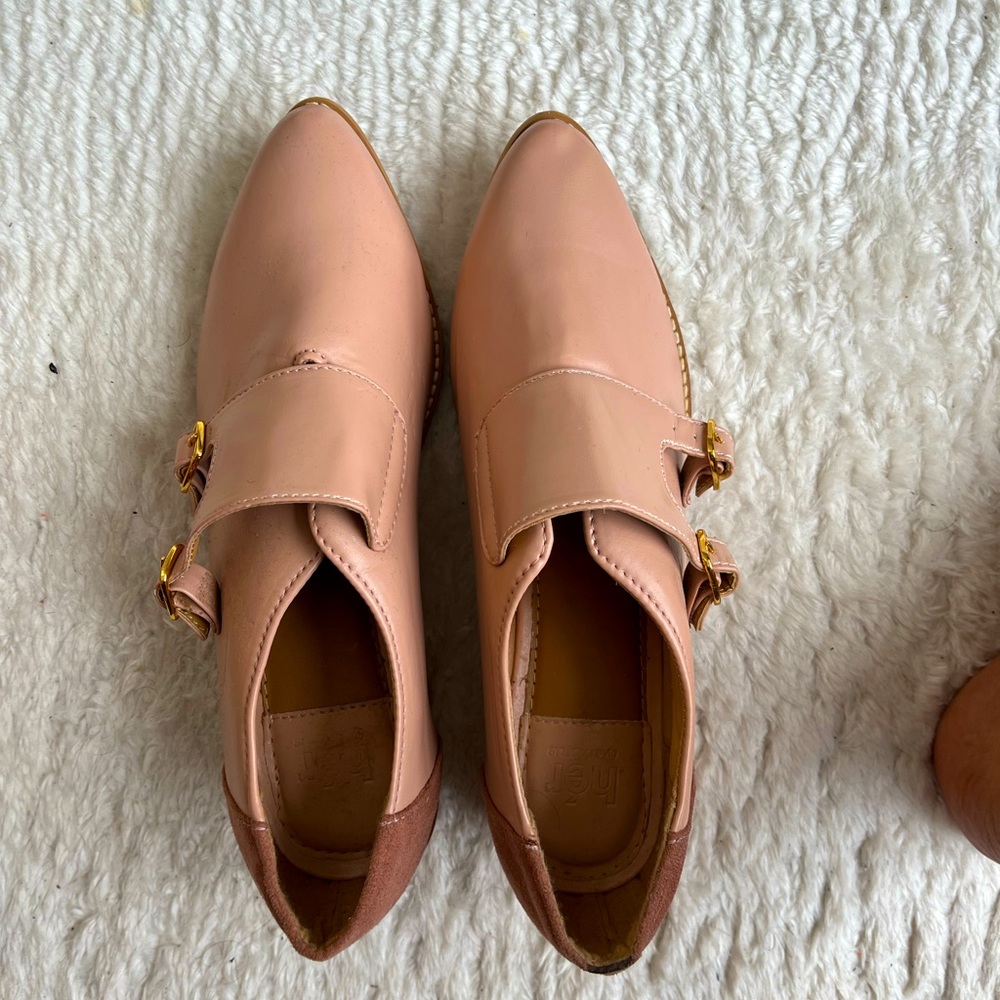 Pink shoes